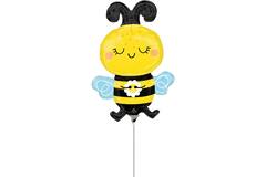 Foil Balloon - Mini Shape - Bee - 23 cm